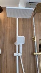 SC1919 - Sen cây hiển thị nhiệt độ 4 nhấn màu trắng cao cấp