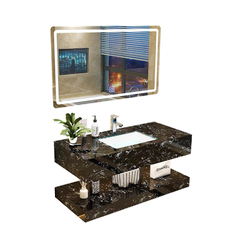 LX02 - Combo phòng tắm đen vàng cao cấp Luxury02