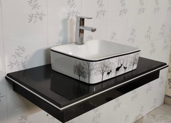 BÀN ĐÁ ĐƠN PHÀO NHÂN TẠO TRONG NƯỚC 1 TẦNG KẾT HỢP HƯƠU NỔI BD63