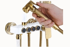SC3355 - Sen cây nhiệt độ trắng vàng 4 nhấn cao cấp