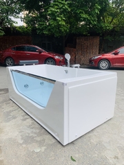 KB719 - Bồn tắm massager chữ nhật cao cấp, kích thước: 1700x750x650mm