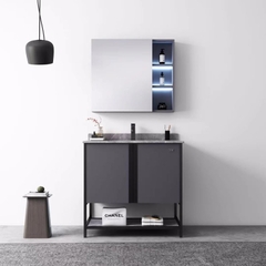 TỦ CHẬU INOX MẶT ĐÁ CHỐNG XƯỚC CHẬU SỨ ÂM TC2010