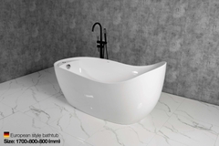MW8213-170.MS - Bồn tắm massager cao cấp, chất liệu Acrylic. Kích thước: 1700 x 800 x 800(mm)
