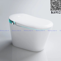 K6912 - Bồn cầu thông minh cao cấp full chức năng, tự động mở nắp, sấy khô, sưởi ấm ghế ngồi...