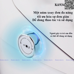 K6934- Bồn cầu thông minh cao cấp full chức năng, tự động mở nắp, sấy khô, sưởi ấm ghế ngồi...