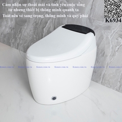 K6934- Bồn cầu thông minh cao cấp full chức năng, tự động mở nắp, sấy khô, sưởi ấm ghế ngồi...