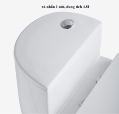 KA3316 - Bồn cầu liền khối , sứ nung tráng men nano tuyết cao cấp