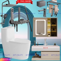 KANAX59 - Combo trọn bộ phòng tắm cao cấp