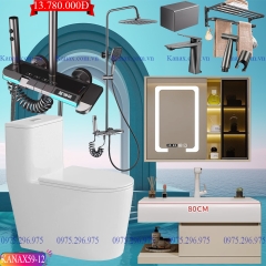 KANAX59 - Combo trọn bộ phòng tắm cao cấp