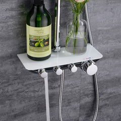 SC3041 - Sen cây nhiệt độ củ bàn 4 nhấn màu trắng cao cấp