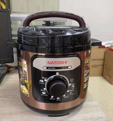 NS07 - Nồi Áp Suất Điện Đa Năng Natoshi NS-07 Dung Tích 6L, Bảo Hành 12 Tháng