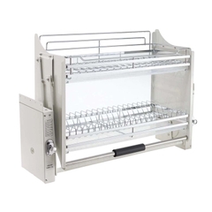 GK - Giá bát nâng hạ nan dẹt lắp cho tủ bếp