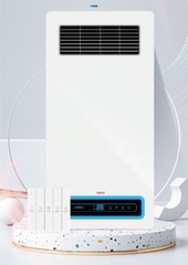 S128 - Máy sưởi nhà tắm chức năng 6in1 - Sưởi ấm, hút mùi, thông gió, quạt mát, sấy khô, chiếu sáng