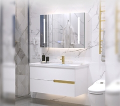 TỦ CHẬU MẶT CHẬU SỨ LIỀN BÀN TC2006