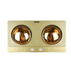 SK02T - Đèn sưởi treo tường nhà tắm 2 bóng thẳng cao cấp