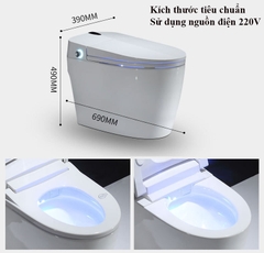 K6925 - Bồn cầu thông minh cao cấp full chức năng, có xịt bọt