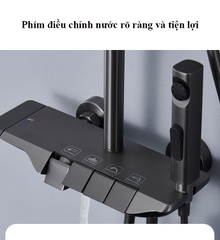 SC3370 - Sen cây nhiệt độ bàn phím màu đen cao cấp