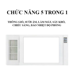 CREEN-SHM668 - Máy sưởi nhà tắm chức năng 5trong 1