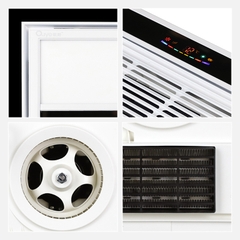 TLC-SAL-30×30 - Máy sưởi nhà tắm chức năng 5in1 - Sưởi ấm, hút mùi, thông gió, quạt mát, sấy khô, diệt khuẩn, chiếu sáng