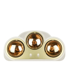 SK03 - Đèn sưởi treo tường nhà tắm 3 bóng cong cao cấp