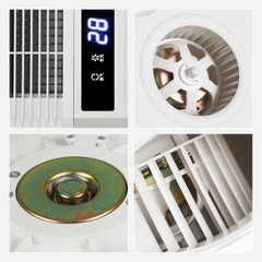 S129 - Máy sưởi nhà tắm chức năng 6in1 - Sưởi ấm, hút mùi, thông gió, quạt mát, sấy khô, chiếu sáng