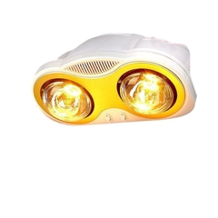 SK02 - Đèn sưởi treo tường nhà tắm 2 bóng cong cao cấp