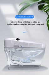 K6905A - Bồn cầu thông minh cao cấp full chức năng, tự động mở nắp, sấy khô, sưởi ấm ghế ngồi...