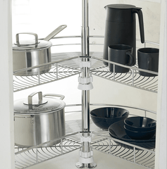 MX3/4 - Mâm xoay xoong nồi tủ bếp 3/4