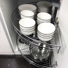 MX1/2 - Mâm xoay 1/2 Inox bóng cao cấp sợi tròn đường kính 715mm
