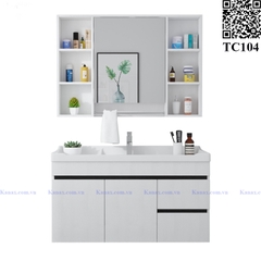 TC104 - Tủ chậu nhựa cao cấp. KT: 48X100cm