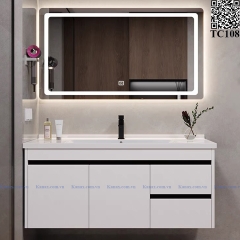 TC108 - Tủ chậu nhựa cao cấp. KT: 48x100cm