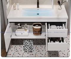 TC108 - Tủ chậu nhựa cao cấp. KT: 48x100cm