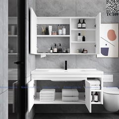 TC109 - Tủ chậu nhựa cao cấp. KT: 48x100cm