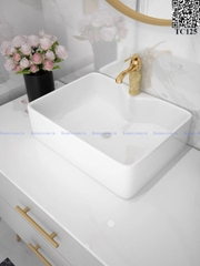TC125 - Tủ chậu nhựa PVC cao cấp. KT: 48x100cm