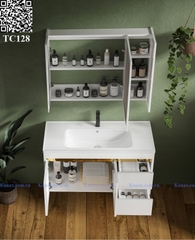TC128 - Tủ chậu nhựa cao cấp. KT: 48x100cm