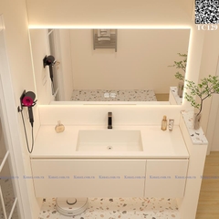 TC129 - Tủ chậu nhựa cao cấp. KT: 48x100cm