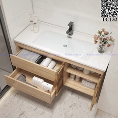 TC132 - Tủ chậu nhựa cao cấp. KT: 48x100cm