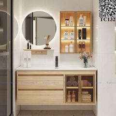 TC132 - Tủ chậu nhựa cao cấp. KT: 48x100cm