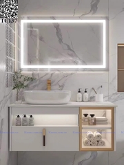 TC137 - Tủ chậu nhựa cao cấp. KT: 50x100cm