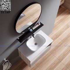 TC145 - Tủ chậu nhựa cao cấp. KT: 50x80cm