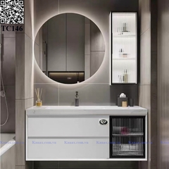 TC146 - Tủ chậu nhựa cao cấp. KT: 50x90cm