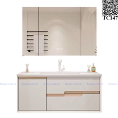 TC147 - Tủ chậu nhựa cao cấp. KT: 50x90cm
