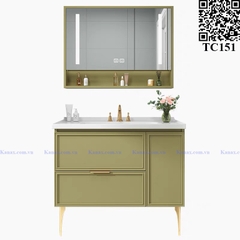 TC151 - Tủ chậu nhựa cao cấp. KT: 50x100cm