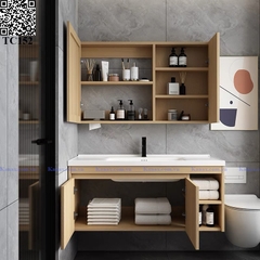TC152 - Tủ chậu nhựa cao cấp. KT: 48x100cm