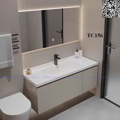 TC156 - Tủ chậu nhựa cao cấp. KT: 50x100cm