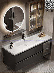 TC169 - Tủ chậu nhựa + inox cao cấp.