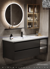 TC169 - Tủ chậu nhựa + inox cao cấp.