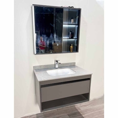 TỦ CHẬU NHỰA MẶT ĐÁ CHỐNG XƯỚC CHẬU SỨ ÂM TC2066