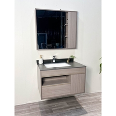 TỦ CHẬU NHỰA MẶT ĐÁ CHỐNG XƯỚC, CHẬU SỨ ÂM TC2069