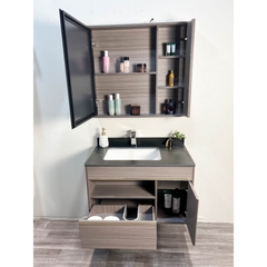 TỦ CHẬU NHỰA MẶT ĐÁ CHỐNG XƯỚC, CHẬU SỨ ÂM TC2069